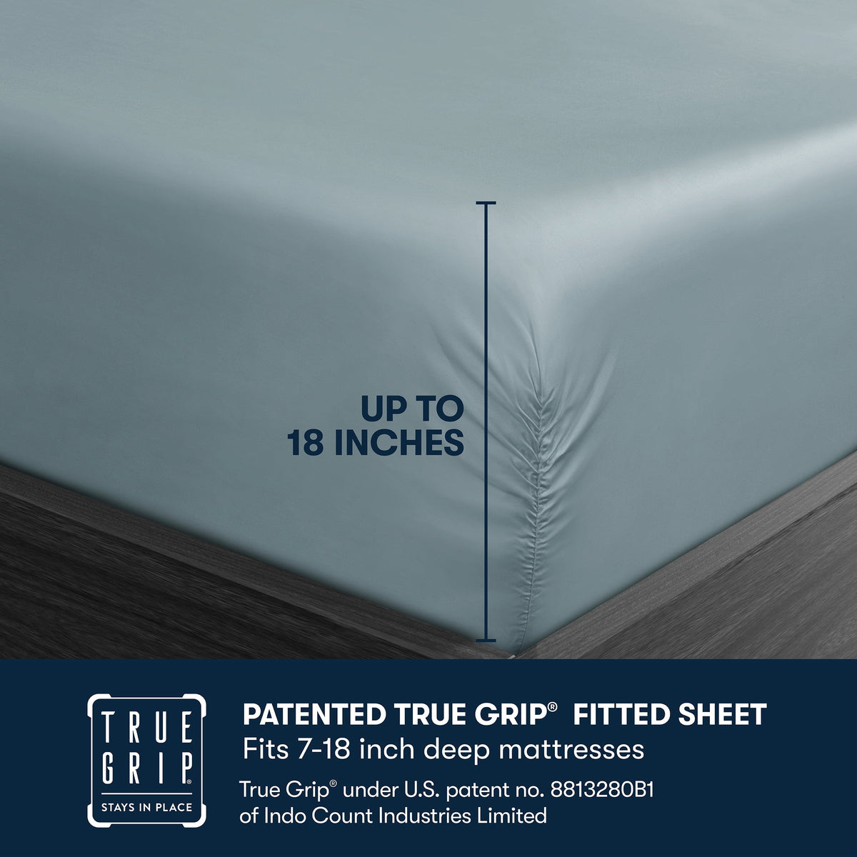 6-Piece 800 Thread Count Lead Cotton Rich Adult Bed Sheet Set, King - Deep Pocket - Image 4